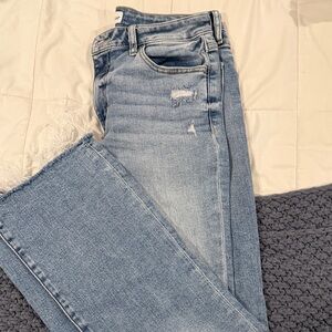 Studio Blue Women's Light Blue Distressed Jeans